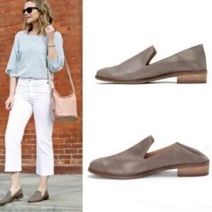 Lucky Brand Womens Cahill Leather Loafer Slip on shoes sz 8